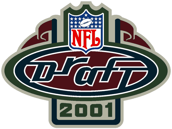 NFL Draft 2001 Primary Logo iron on transfers for clothing